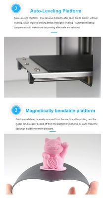 MakerPi 3D Printer M1 100*100*100mm tiny/ mini 3d printer with one button print, - Foto 5
