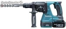 Makita Hammer 24mm lightweight Lithium 18V 4,0Ah BL. chucks