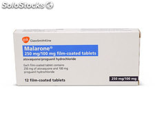 Malarone 250/100mg Atovaquone/Proguanil Tablet