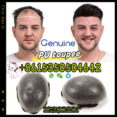Male 100% Human Hair wig Homme Hair Prosthesis whatsapp+8615350504642