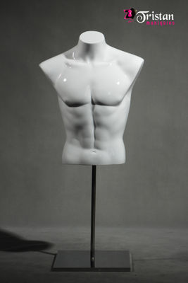 Male bust with metal base - Foto 3