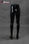 Male mannequin leg color, black gloss - Foto 5