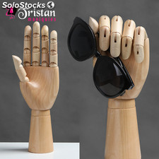 Male wood articulable hand 30CM