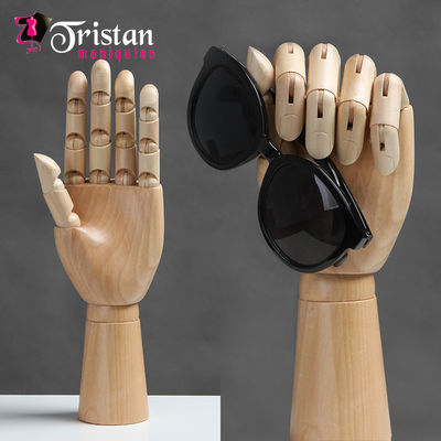 Male wood articulable hand 30CM