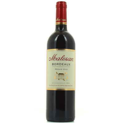 Malesan Vin rouge Bordeaux : la bouteille de 75cl - Photo 3