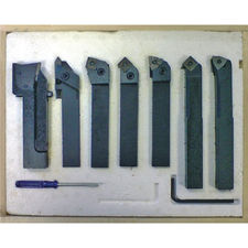 Maletín 7 pz - 10 mm. Maletin 7 pcs. 10MM juego cuchillas con placas giratorias