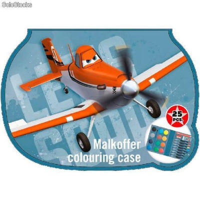 Maletin Colorear Aviones Disney (25 pcs)