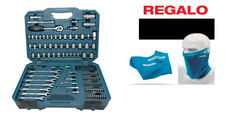 Maletín de accesorios herramienta manual 120 piezas E-06616 + REGALO braga