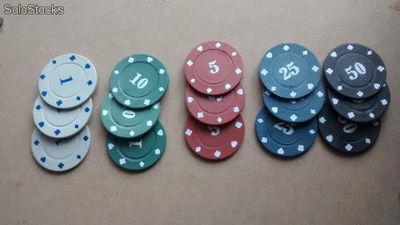 Maletin De Poker 500 Fichas Numeradas - Foto 2