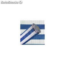 Malla De Sombreo Azul blanca - Medida 2 Alto X 100 Largo