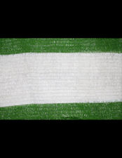 Malla de sombreo bicolor verde/blanco - metro lineal 2 m. de ancho
