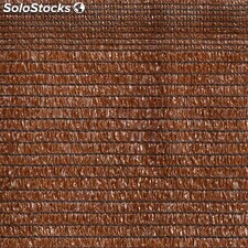 Malla De Sombreo Ratcher Color Marron- Medida 1,5 Alto X 25 m Largo