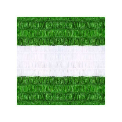 Malla De Sombreo Verde blanca - Medida 4 Alto X 100 Largo
