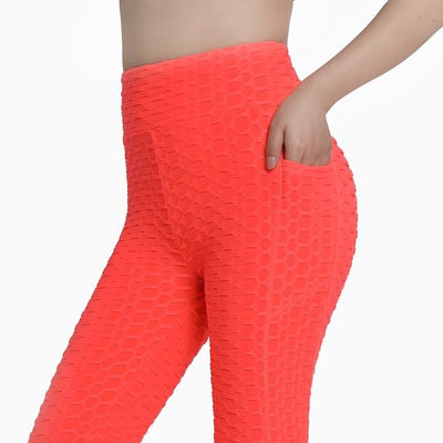 Mallas elásticas de compresión anticelulitis para mujer, leggings de yoga con - Foto 2
