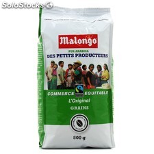 Malongo Café en grains Arabica Des petits producteurs : le sachet de 500 g