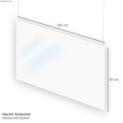 Pack de 10 Placas de Metacrilato Opal - Espesor 4 mm - Medidas 60 x 60 cm