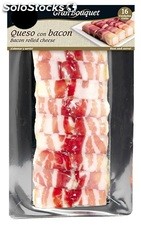 Manchego varas embrulhadas em bacon