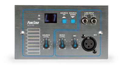Mando de control zonal, para matriz de audio mod. MPX-8800. FONESTAR MCR-90E