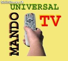 Mando Universal para TV (cambia el mando de tu Televisor por uno nuevo)