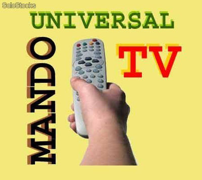 Mando Universal para TV (cambia el mando de tu Televisor por uno nuevo)