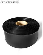 Manguera plana plastocanal 2000 galgas negra 100 mm rollo 50 metros