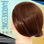 MANIQUÍ CABEZA para práctica de peluquería con cabello natural largo - 2