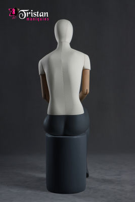 Mannequin femme Faceless assis avec les bras et les mains articulable - Photo 5