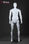 Mannequin mâle sans mobile visage blanc / articulable complètement - Photo 4