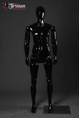 Mannequin noir mâle sans mobile visage / articulable complètement - Photo 5