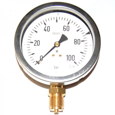 Manómetro comprobador de presión 0-6 bares medida 1/2