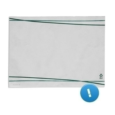 Mantel de papel 31x43 cm, eco-lito 70g Orla Verde