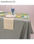 Mantel rectangular hilo rústico 1,22x0,60m Color Misisipi - Foto 5