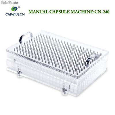 manual encapsuladora 240 tamaño 0 máquina para llenadora las cápsulas