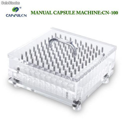 manual encapsuladora cn-100 máquina llenado de cápsulas tamaño 0