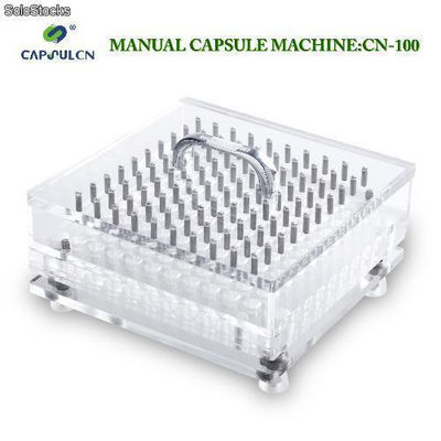 manual encapsuladora cn-100 máquina llenado de cápsulas tamaño 000