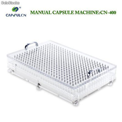 manual máquina para llenar cápsulas size 2 llenadora de encapsuladora cn-400
