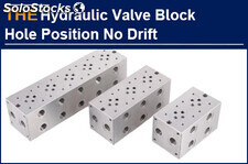 Many manufacturers cannot avoid hole position drift of hydraulic valve blocks. A