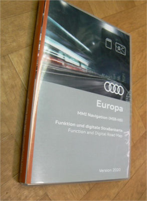 Mapa dvd 2019 Audi mmi 2G Europa