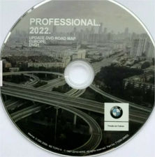 Mapa dvd 2022 Profesional BMW Europa