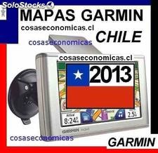 Mapas para gps Garmin de Chile, Chile roads&amp;topo y Sudamerica 2013