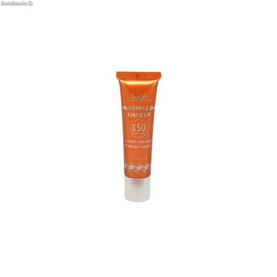 Maquillaje Resistente Agua, sudor, roce mascarilla con SPF 50 30 ml Waterproof