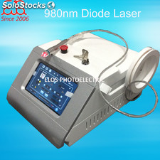 Máquina 980nm diodo láser eliminar vena de araña y eliminación de vascular