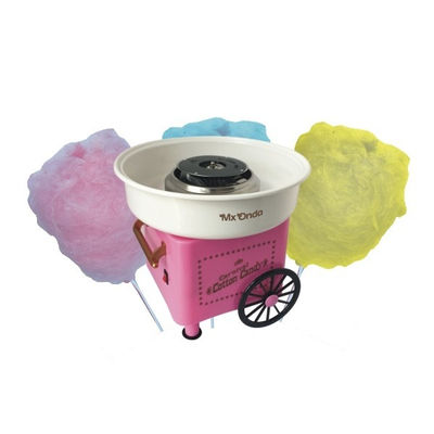 Máquina algodón de azúcar MXONDA MX-AZ2765 500W estilo retro rosa/blanco - Foto 2