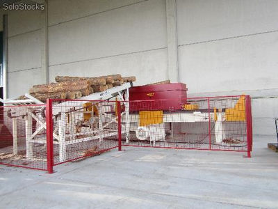 Máquina alta producción fabricación viruta de madera, virutadora, Kälin MPC-P