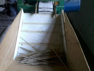 Máquina apontadeira de espetos de bambu, vareta de pipa e pau d poleiro. - Foto 2