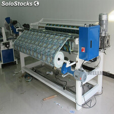 Máquina automática de bobinado de textiles para telas