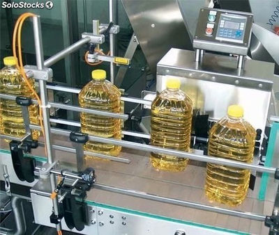 Máquina automática de embotellado de aceite de girasol