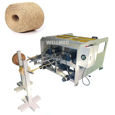 Máquina automática para fabricar cuerdas con asa de bolsa de papel retorcida