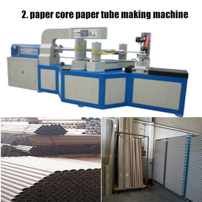 Máquina bobinadora para hacer tubos de papel de cartón en espiral de 3-24 capas