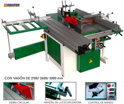 Maquina carpinteria 7 operaciones para madera universal monofasica 220v - Foto 2